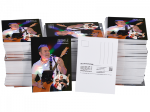 Alleinunterhalter Andreas neue Autogrammkarten