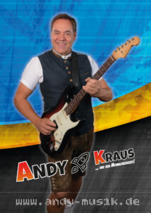 Autogrammkarte Andy Kraus Titelseite