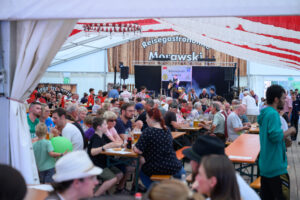 Alleinunterhalter Andy Kraus auf der Kirchweih in Feucht